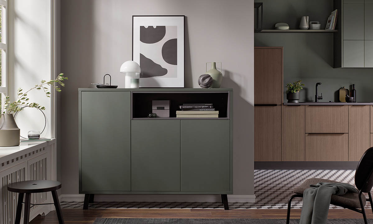 Häcker Sideboard Grün